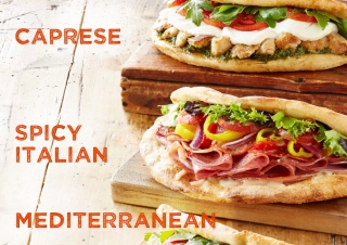 Uncle Maddio’s Foldwich Caprese Italian Mediterranean